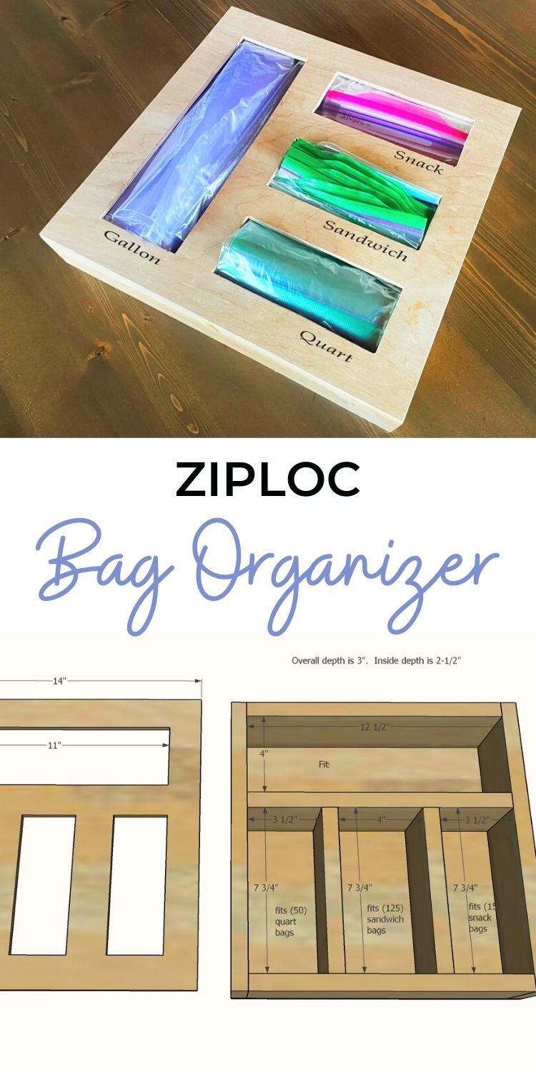 Diy ziploc bag holder new arrivals